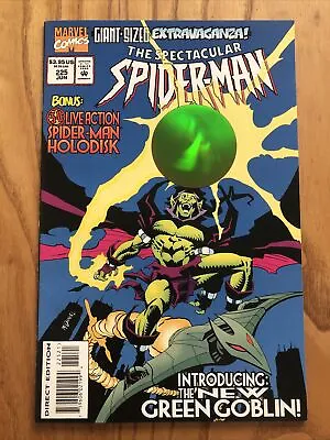 Buy The Spectacular Spider-man Issue #225 Giant-sized Edition Holodisk Cover 1995 • 6.50£