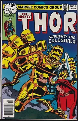 Buy Marvel Comics MIGHTY THOR #283 Celestials Appearance NM! • 7.90£
