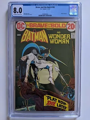 Buy Brave And The Bold 105 Cgc 8.0 Batman  Dc Bronze Age Jim Aparo Wonder Woman  • 59.13£