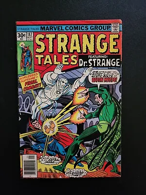 Buy Marvel Comics Strange Tales #187 September 1976 Steve Ditko Art • 6.32£