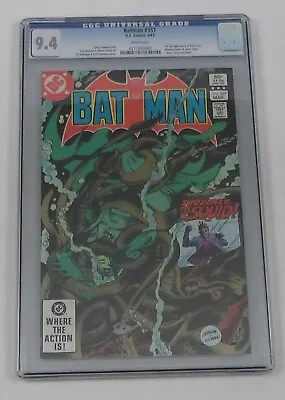 Buy Batman #357 CGC 9.4 DC First Appearance Of Jason Todd & Killer Croc White Pages • 180.95£