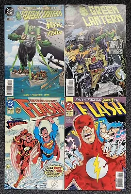 Buy Dc Comics Green Lantern #96 & 97 The Flash #53 & 85 • 8£