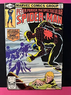 Buy Spectacular Spider-Man #43 (Marvel Comics, 1980) 1st App Belladonna • 3.15£