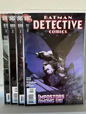 Buy Detective Comics Vol. 1 (DC, 2010) #867-870, NM, Imposters 1-4, Joker, Question • 15.99£