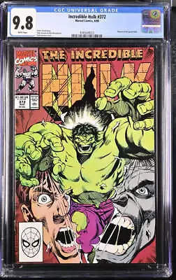 Buy Incredible Hulk 372 CGC 9.8 1990 4345648023 Return Of The Green Hulk Key • 79.05£