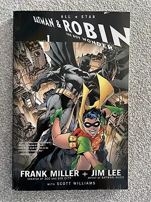 Buy All Star Batman And Robin The Boy Wonder Vol. 1 TPB Graphic Novel DC Comics • 5£