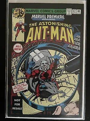 Buy Marvel Premiere 47 Astonishing Ant Man Marvel Legends Reprint Not For Resale • 10.43£