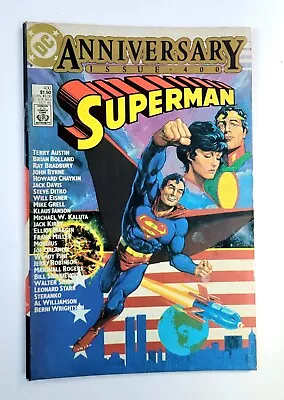 Buy DC Superman Anniversary Issue #400 DC Comics Oct.  1984 • 11.92£