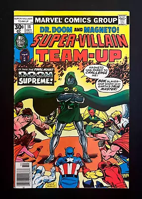 Buy SUPER-VILLAIN TEAM-UP #14 Nice Copy Doctor Doom/Magneto Teamup Byrne Marvel 1977 • 31.62£