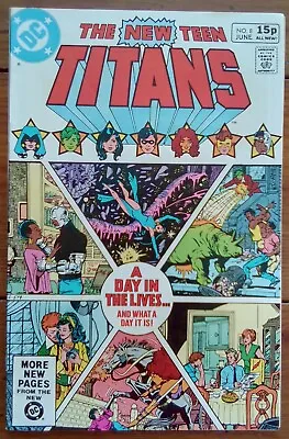 Buy The New Teen Titans 8, Dc Comics, June 1981, Fn+ • 4.99£