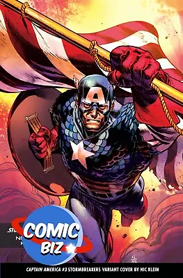Buy Captain America #3 (2023) 1st Printing *klein Stormbreakers Variant* Marvel • 4.80£