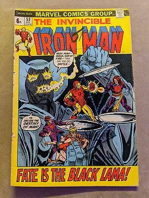 Buy Iron Man #53, Marvel Comics, 1972, FREE UK POSTAGE • 9.99£