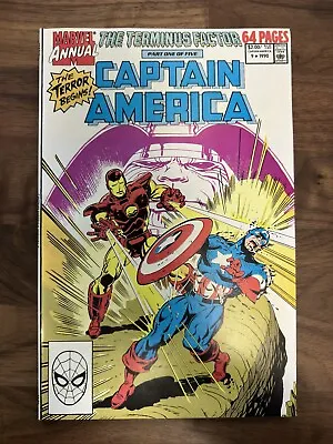 Buy Captain America Annual #9 ***the Terminus Factor*** Grade Vf- • 4.99£