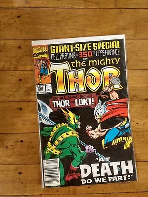 Buy Marvel The Mighty Thor #432 Giant-Sized Special  At Death Do We Part!   • 3.06£