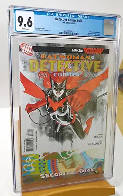 Buy Detective Comics #854 CGC Key Issue 9.6 White Pages 2009 New Case Batwoman App • 43.46£