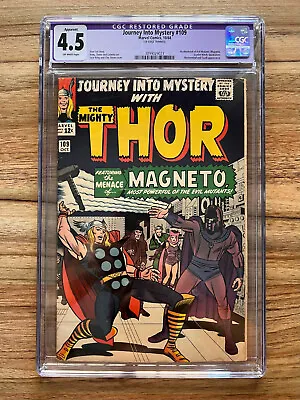 Buy 1964 Journey Into Mystery #109 CGC 4.5VG+ Marvel Comics USA • 239.54£