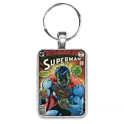 Buy Superman #317 Neal Adams Cover Key Ring / Necklace Classic DC Comic Book Jewelry • 10.24£