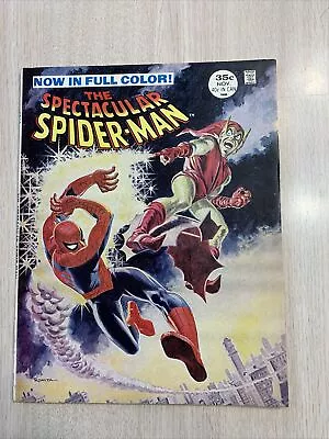 Buy Spectacular Spider-man Magazine 2 Vf- White Pages 1968 Full Color Lee & Romita • 79.67£