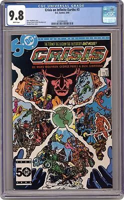 Buy Crisis On Infinite Earths #3 CGC 9.8 1985 4359440009 • 127.92£