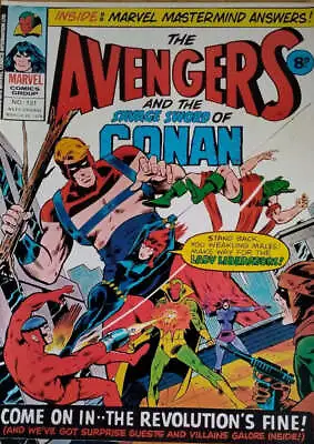 Buy The Avengers #131 - Marvel Comics / British - 1976 • 3.95£