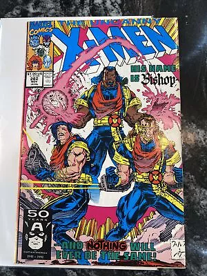 Buy Uncanny X-Men 282 - 1st Print - 1st Appearance Of Bishop- Marvel 1991 • 10.33£
