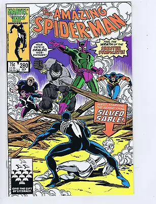 Buy Amazing Spider-Man #280 Marvel 1986 Feel The Wrath Of The Sinister Syndicate ! • 22.52£