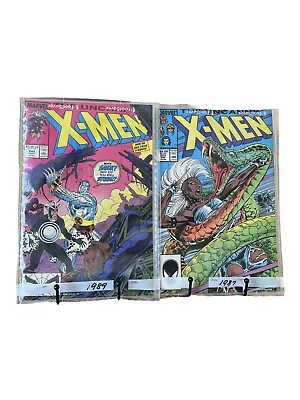 Buy MARVEL COMICS BOOK Uncanny X-Men #248 1st JIM LEE Art Work Vintage 1989 + #223 • 33.97£