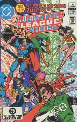 Buy Justice League Of America #200 VG 4.0 1982 Stock Image Low Grade • 6.01£