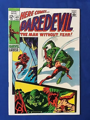 Buy Daredevil #49 VFN- (7.5) MARVEL ( Vol 1 1969) 1st App Starr Saxon (2) • 38£