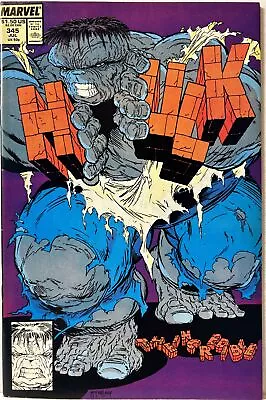 Buy Incredible Hulk #345 Leader App Todd McFarlane Art 1988 Marvel Comics MCU *FN+ • 24.01£