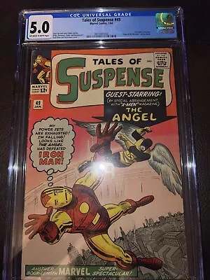Buy Tales Of Suspense #49 - Marvel Comics 1964 CGC 5.0 1st X-Men Crossover.   Tales  • 195.88£