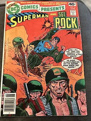 Buy DC Comics Presents #10 (Jun 1979, DC) Superman And Sgt Rock Bronze Age! • 8.76£