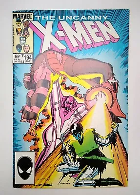 Buy Uncanny X-Men #194 (FN/VF) 1st App. Of Fenris! Chris Claremont! Marvel 1985 • 6.70£