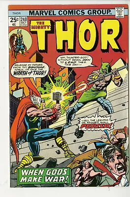 Buy The Mighty Thor # 240 (october 1975) Marvel Comics • 6.43£