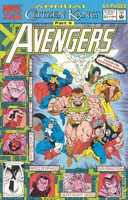 Buy Avengers Annual #21 FN 1992 Stock Image • 2.88£