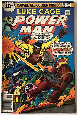 Buy Luke Cage Power Man #32 - Marvel Comics • 1.25£