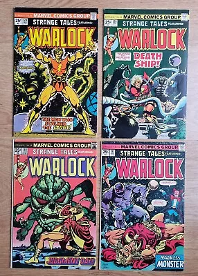 Buy Marvel Comics Srange Tales Feat. Warlock #178 #179 #180 #181 (1st Appearances) • 175£