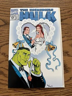 Buy Incredible Hulk #418 (Marvel 1994) 1st App Talos The Untamed! Wedding Cvr  VF • 3.17£