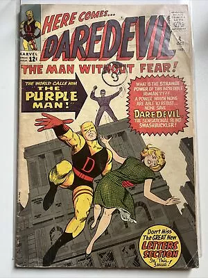 Buy Daredevil #4 1st Appearance Killgrave, The Purple Man! Marvel 1964 • 129.99£