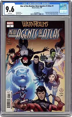 Buy War Of The Realms New Agents Of Atlas 1A Tan CGC 9.6 2019 3933996011 • 34.79£