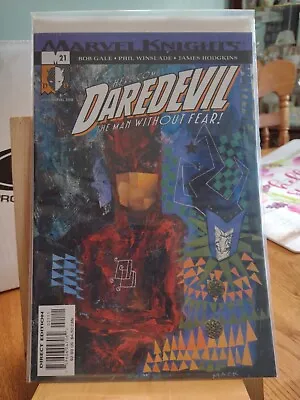 Buy Marvel Comics: Marvel Knights  Daredevil.  # 21    W4  • 7.14£