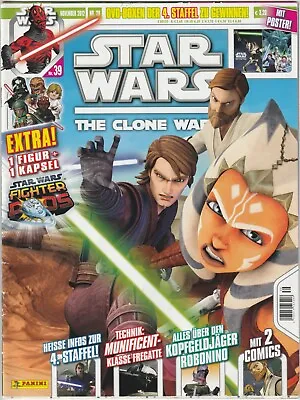 Buy STAR WARS: THE CLONE WARS #39/2012 No Extra/Poster, Panini COMICHEFT Z2 • 1.54£