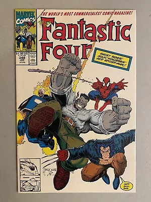 Buy Fantastic Four 348, VF/NM 9.0, Marvel 1991, Walt Siminson, 1st App New Team • 12.25£