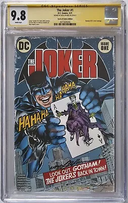 Buy Joker 1 CGC SS 9.8 SOC Neal Adams Signed Exclusive Batman 251 Homage • 214.83£