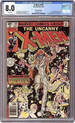 Buy Uncanny X-Men #130N CGC 8.0 Newsstand 1980 4168553019 1st App. Dazzler • 254.48£