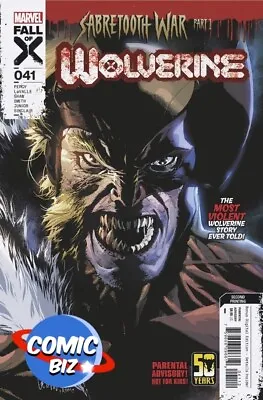 Buy Wolverine #41 (2024) *2nd Printing Yu Variant Cover* Marvel Comics • 4.85£