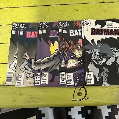 Buy Batman Year One 1-4 Issues 404-407. TWO COPIES OF EACH ISSUE!!!!!! • 79.18£