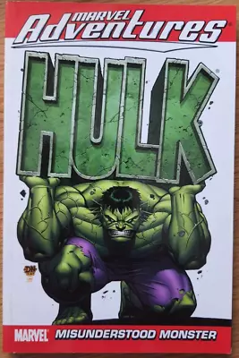 Buy Marvel Adventures Hulk Misunderstood Monster TPB Paperback Digest Graphic Novel • 9.99£