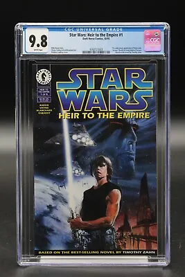 Buy Star Wars Heir To The Empire (1995) #1 CGC 9.8 Blue Label White Pages 1st Thrawn • 513.69£