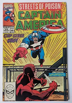 Buy Captain America #375, 1990, Marvel Comic • 3.50£